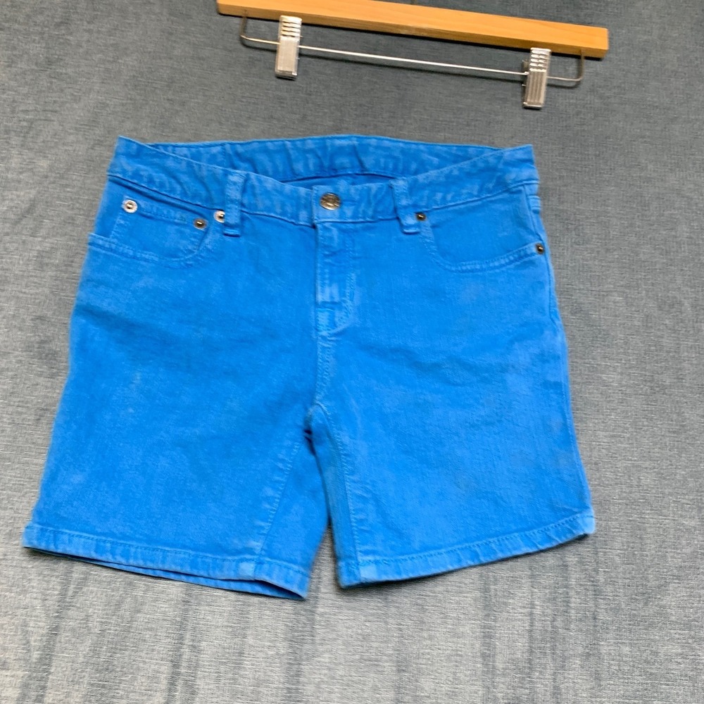 Polo Ralph Lauren Short Girls 12 Blue Denim Cotton Medium Wash Casual Summer